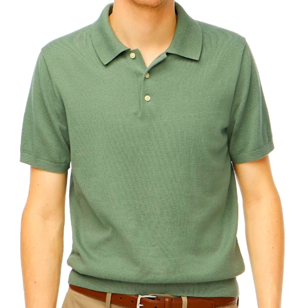 J. Crew Men's Sweater-Polo Shirt New Size Medium